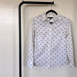 Banana Republic riley floral shirt
